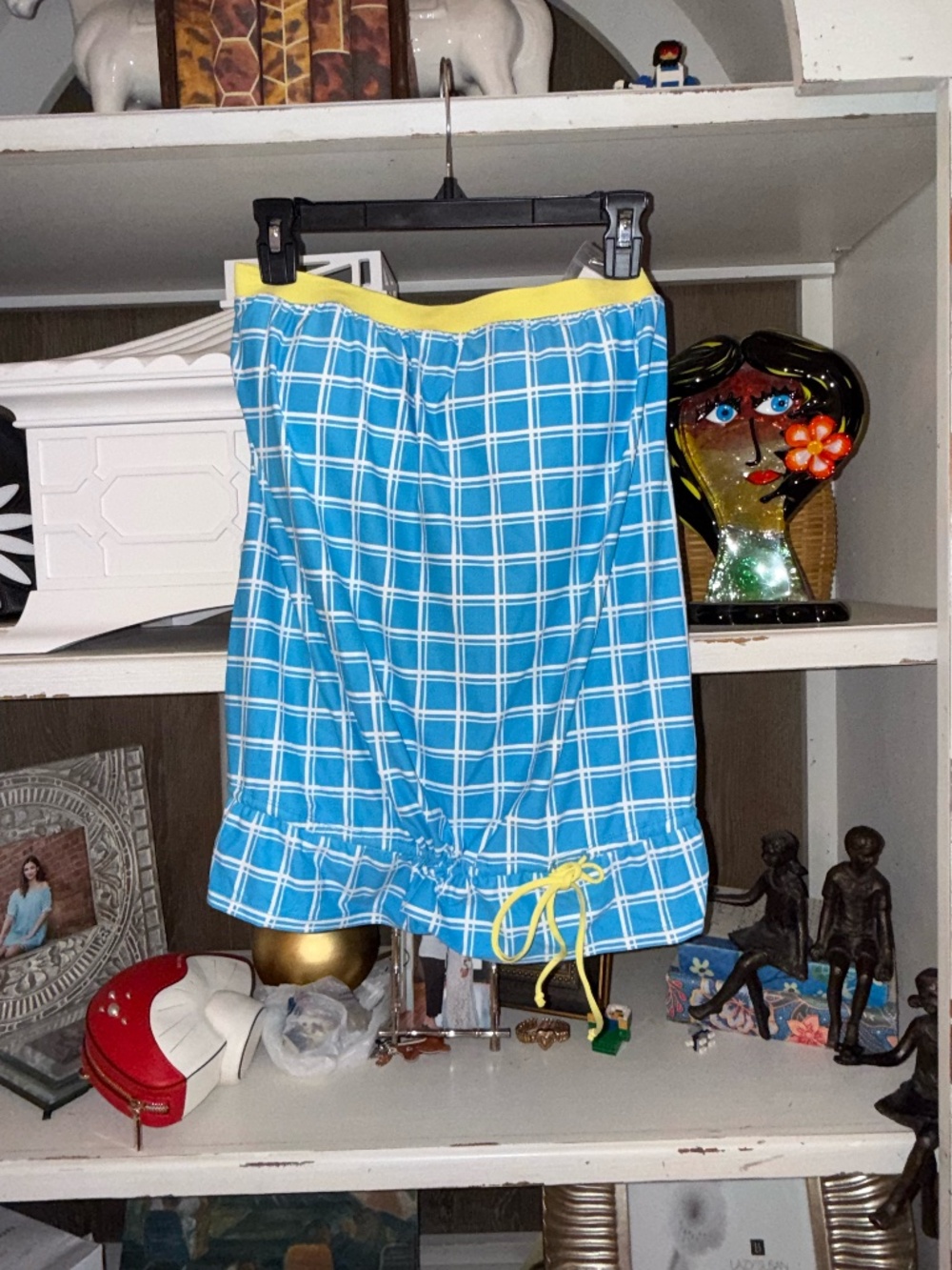 Beach House sz 10 julia bandini swimsuit top bermuda